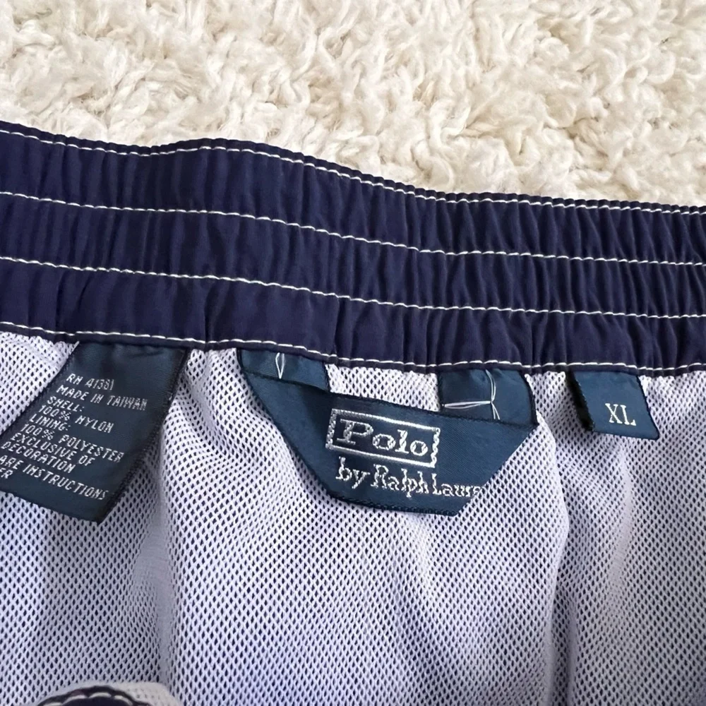 Men's XL Blue Polo by Ralph Lauren Swim Shorts - Picture 3 of 6